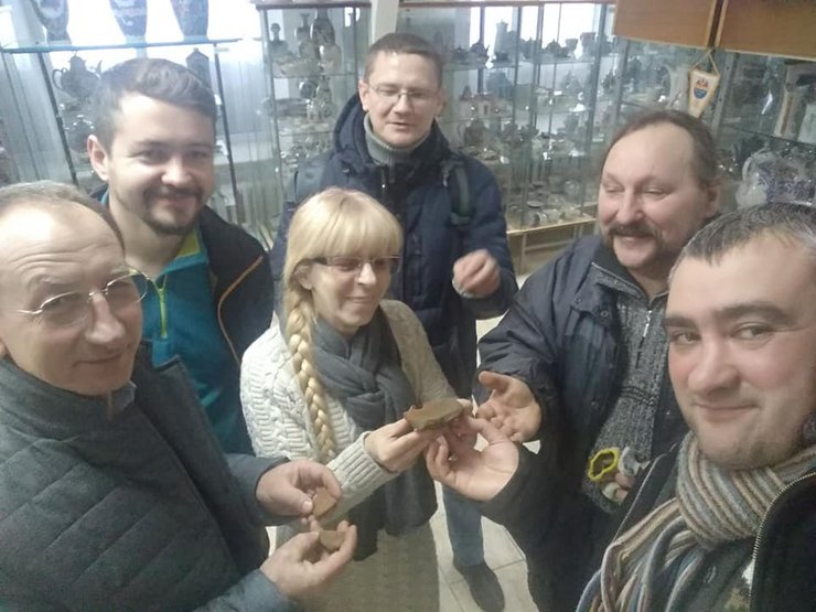 раскопки, Триполье, Трипольская культура, керамика