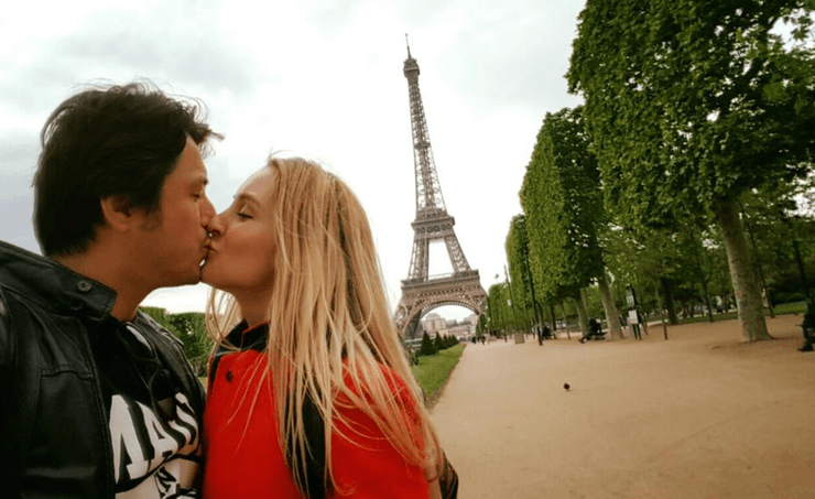 Сергій Притула з дружиною