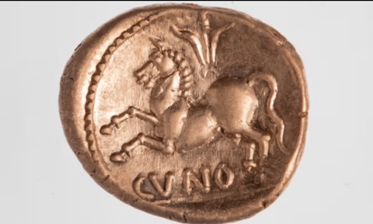 археологи, археология, раскопки, клад, Нидерланды, монеты, денарии, ауреусы, статеры, римляне, Британия, открытие, находка