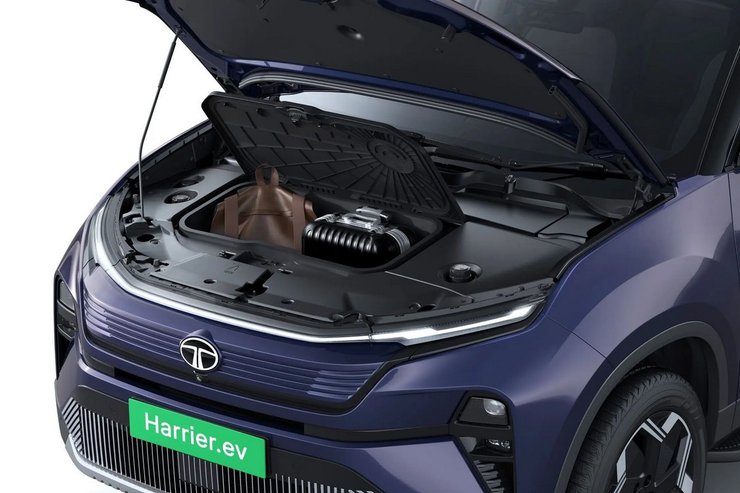 багажник Tata Harrier, Tata Harrier EV, новая Tata Harrier, электромобиль Tata, электромобиль Tata, кроссовер Tata