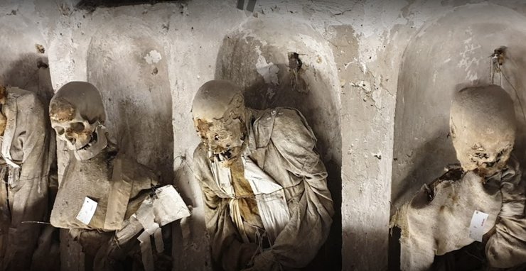 катакомби, капуцини, Палермо, Сицилія