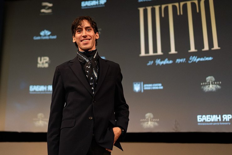 Моше Лобель на  премьере "ШТТЛ"