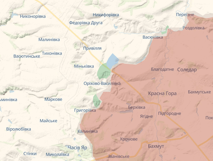 Трасса Е-40, Е-40, линия боестолкновения, линия фронта
