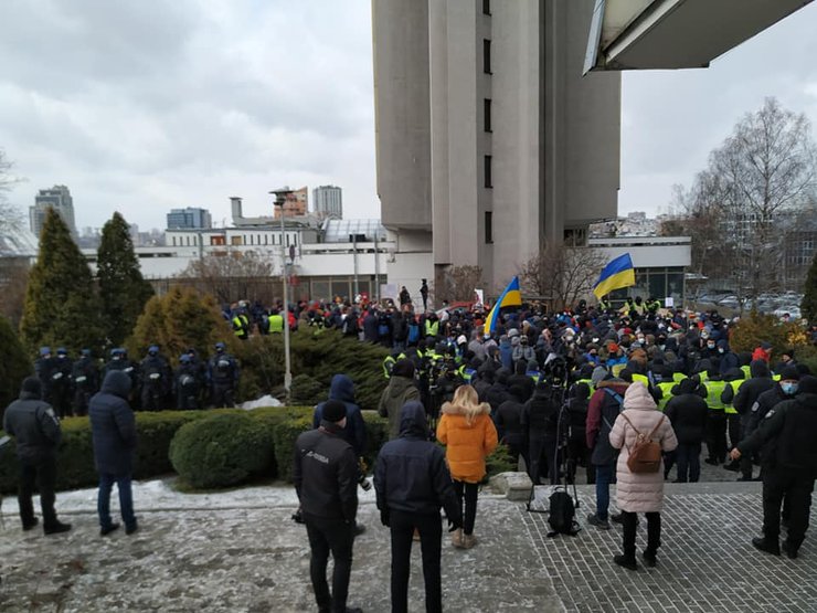 съезд судей, акция протеста