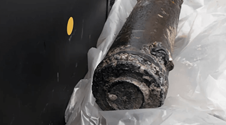 Буй, що був біля газопроводу "Північний потік-2"