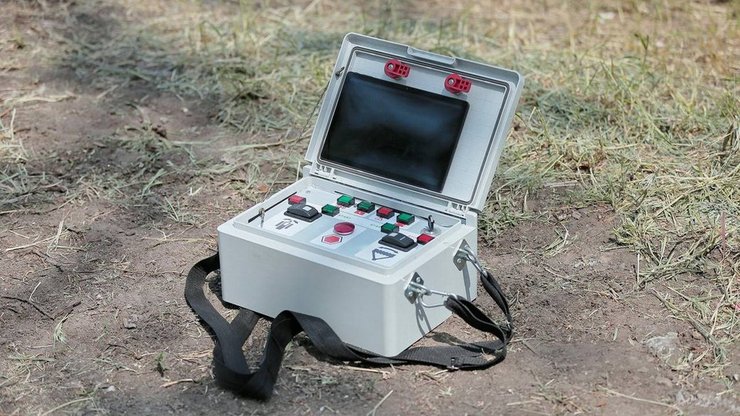 робот, сапер, мины