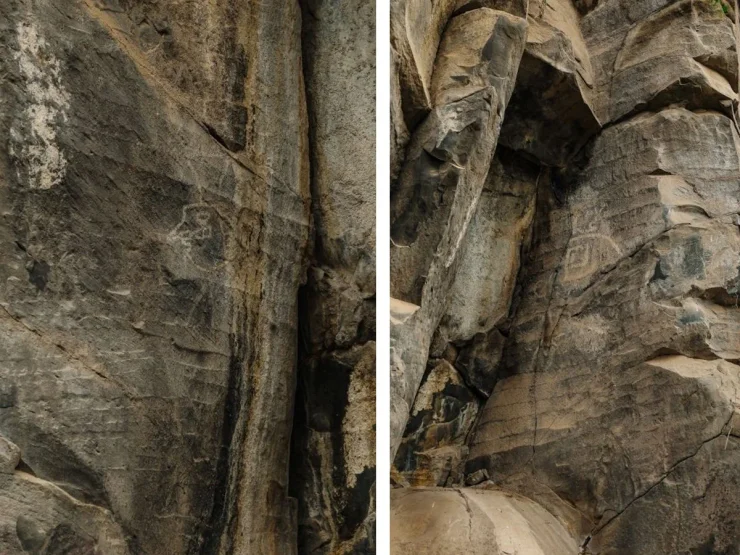 Стиль и расположение указывают на древнее происхождение