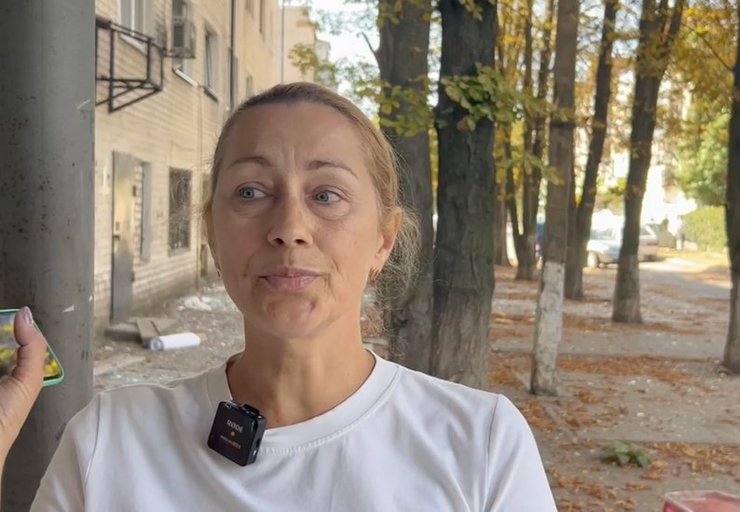 Жительница Павлограда Лариса