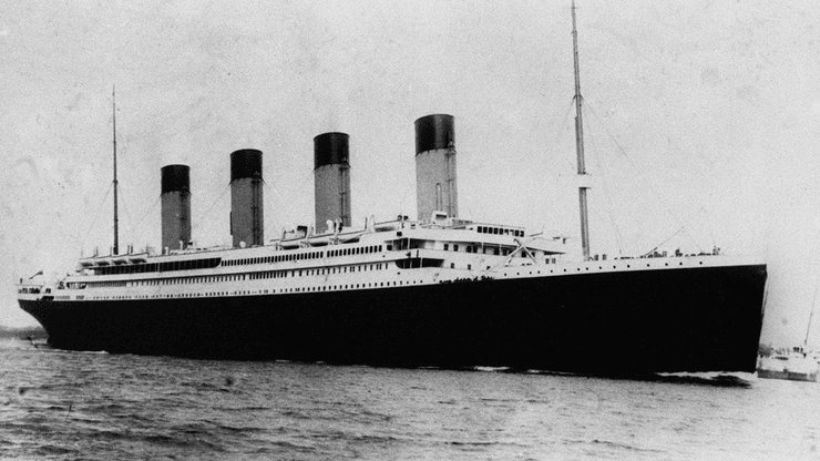 Титаник, вода, фото