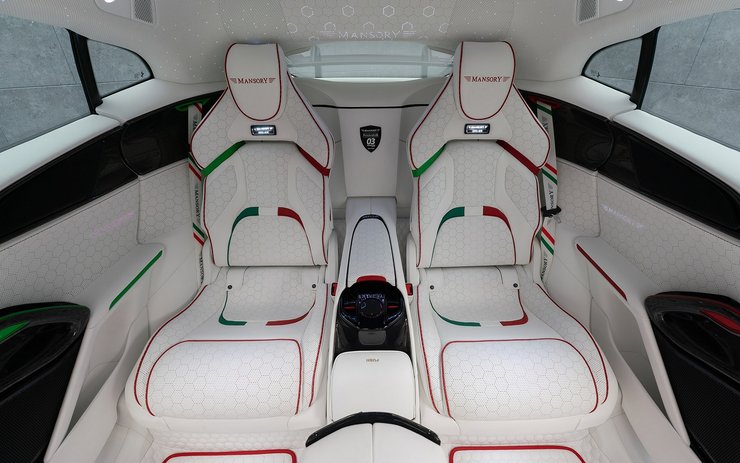 Салон Ferrari Mansory Pugnator, Ferrari Purosangue, кроссовер Ferrari, Ferrari Purosangue Mansory, тюнинг Ferrari, Mansory Pugnator