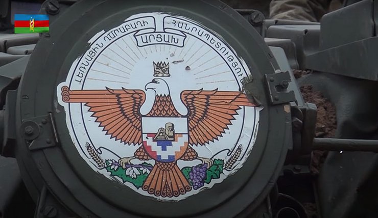 карабах, трофеи, азербайджан, танки