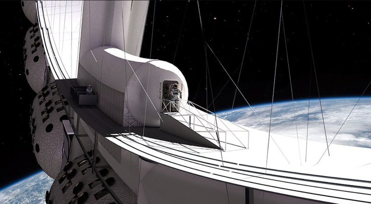 космический отель, орбита, Земля