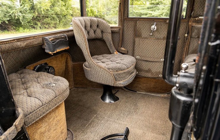 салон Detroit Electric Model 57, Detroit Electric, электромобиль Detroit Electric, электромобиль Detroit Electric