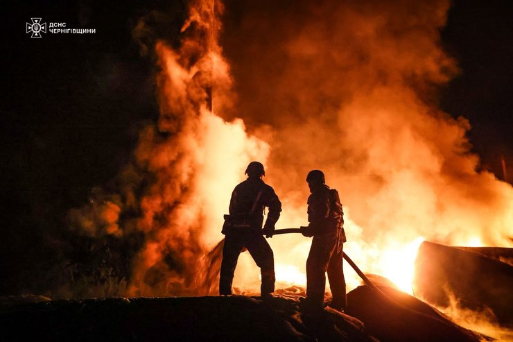 Нежин дроны РФ попали в предприятия критической инфраструктуры