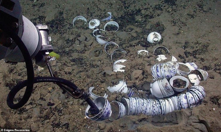 китайский фарфор, затонувшие корабли, средиземное море, археология