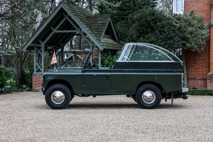 Land Rover 1968, Land Rover Series II, авто Єлизавети ІІ, королева Єлизавета ІІ