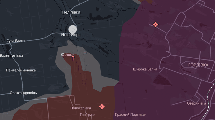 Карта бойових дій