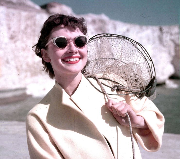 Одри Хепберн, как выбрать солнцезащитные очки