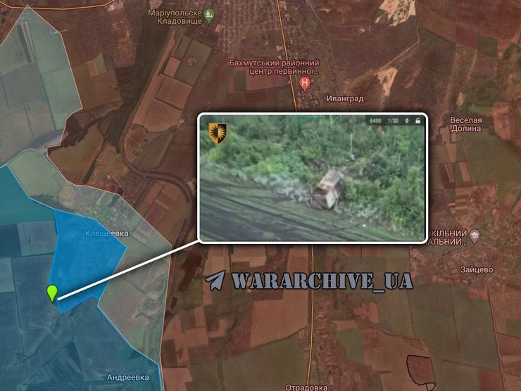 Место, где захватили танк-черепаху Т-62МВ