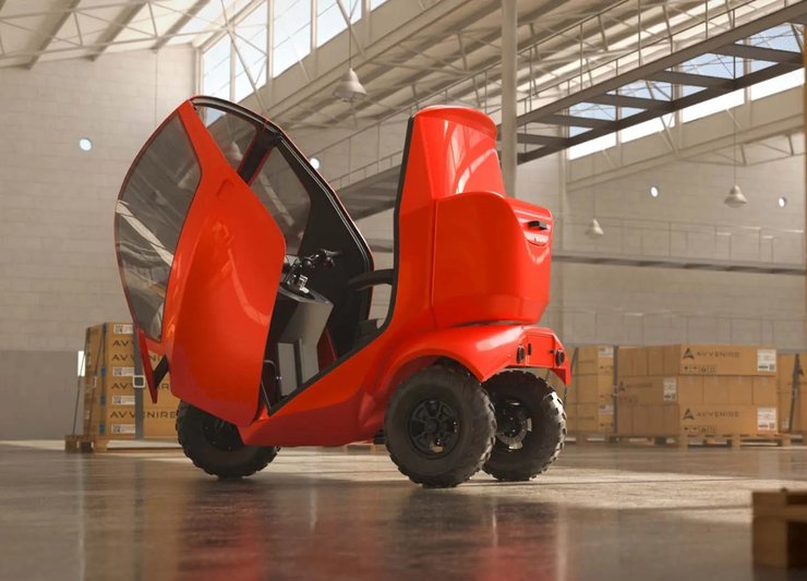 Avvenire Tectus, электроскутер с крышей, новый электроскутер, новый электроскутер