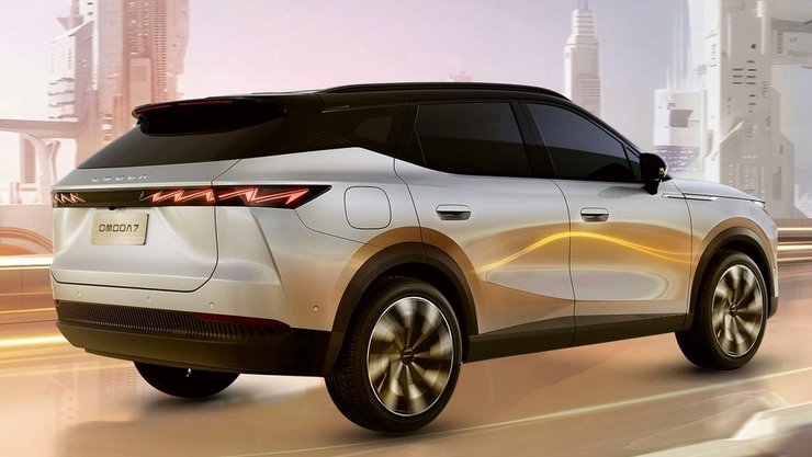 Chery Omoda 7, Chery Omoda, новий Omoda 7, кросовер Omoda 7