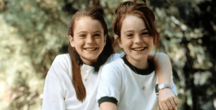 Ліндсі Лохан у фільмі "Пастка для батьків"