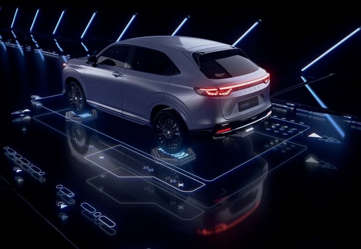 кроссовер Honda, гибридный кроссовер Honda, электрокроссовер Honda, новая Honda, электромобиь Honda