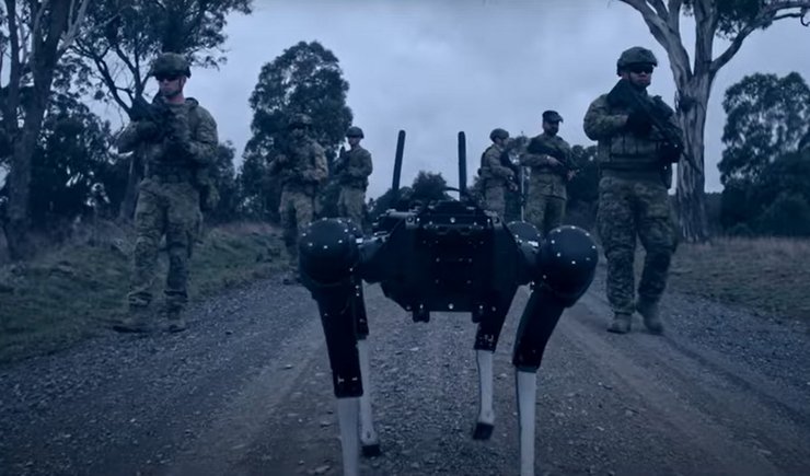 автономный робот, роботы и война, военные роботы, боевые роботы, робопес