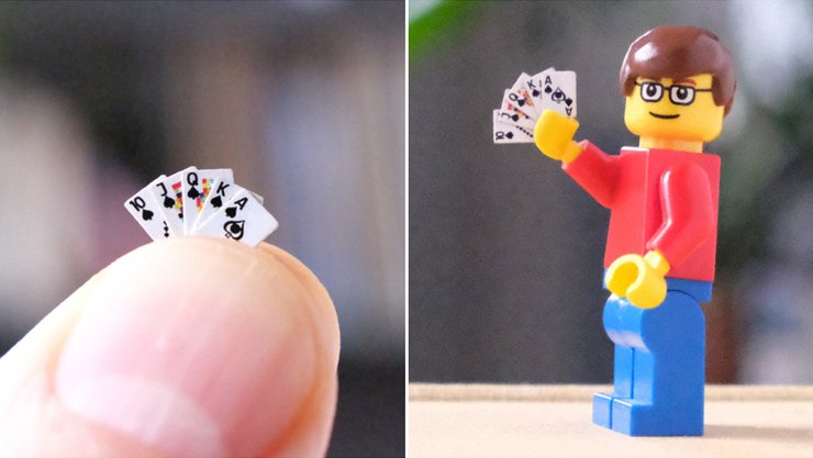 Самая маленькая игровая карта в мире