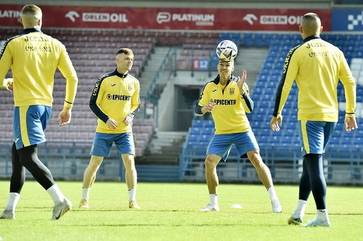 Тренування збірної України, Ліга націй, Тренування збірної,