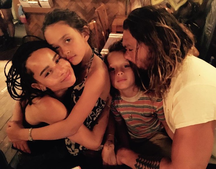 зои кравиц, лиза боне, джейсон момоа, джейсон момоа дети