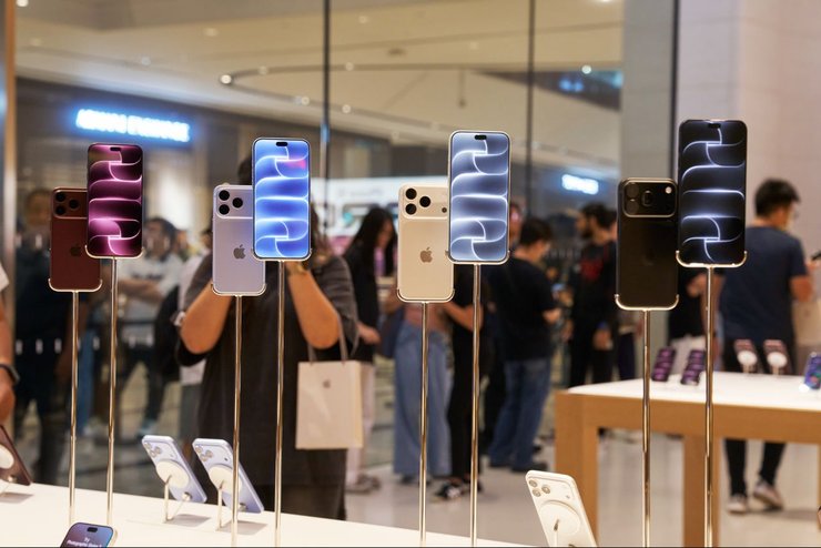 Apple The Exchange TRX Куала-Лумпур: линейка iPhone 18 Pro
