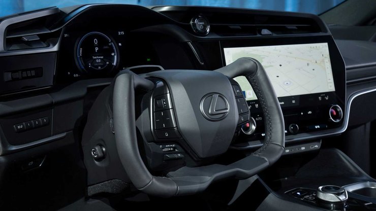Новый Lexus RZ 450e, Lexus RZ 450e 2023, Lexus RZ 450e, кроссовер Lexus RZ 450e, электромобиль Lexus RZ 450e