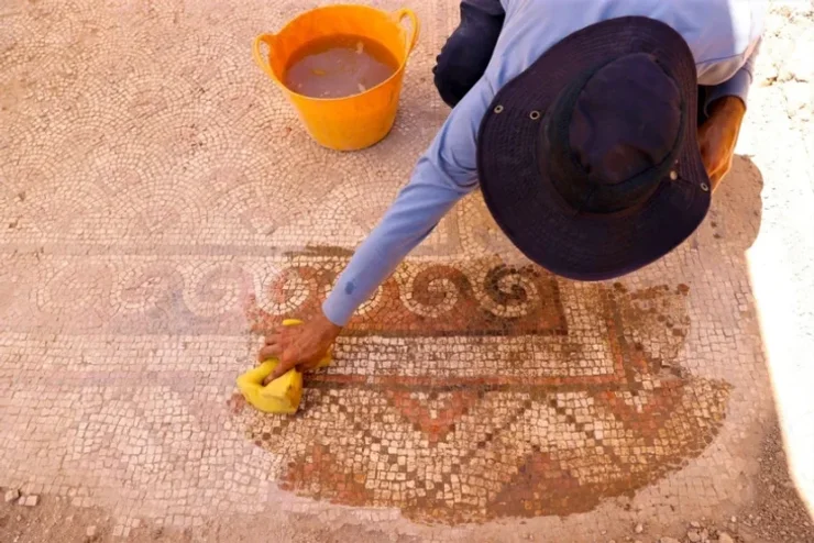 исследователи нашли мозаику