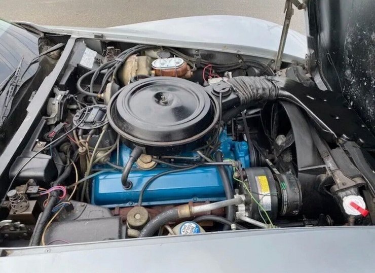 двигатель Chevrolet Corvette, Chevrolet Corvette 1978, Chevrolet Corvette, капсула времени