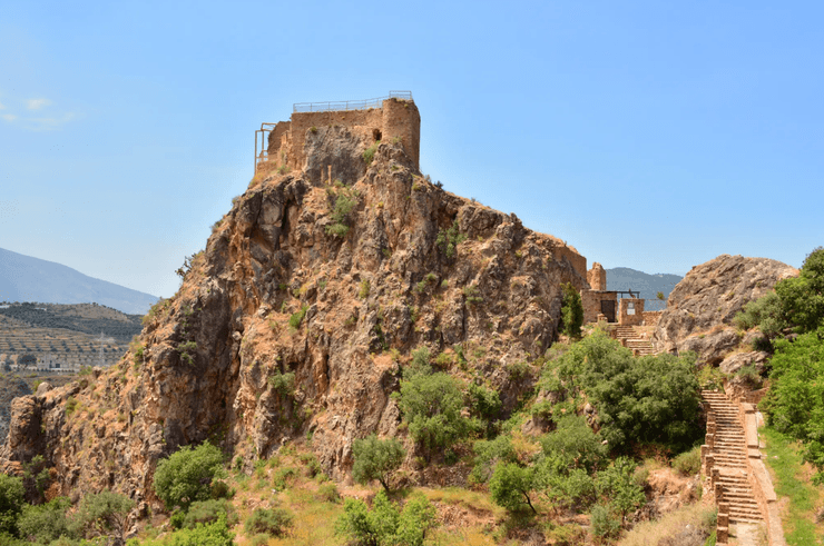 Панорама іспанського містечка Ланхарон