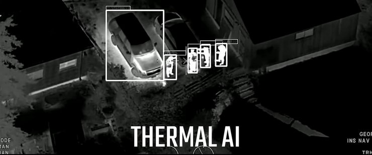 Athena AI, Teal 2, дрон, система ИИ, тепловизор