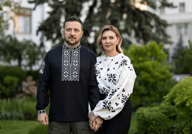 Владимир Зеленский, Елена Зеленская