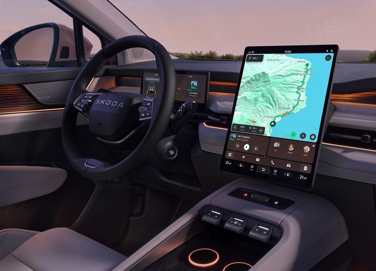 салон Skoda Peaq