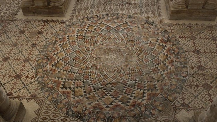 Иерихон, мозаика, дворец