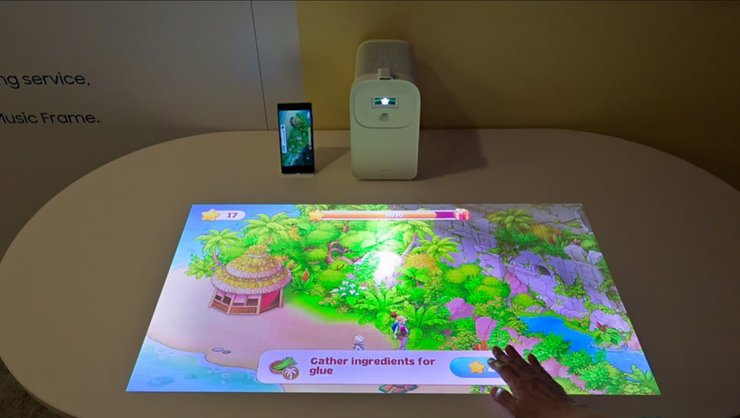 Сенсорный проектор Samsung Premiere 5