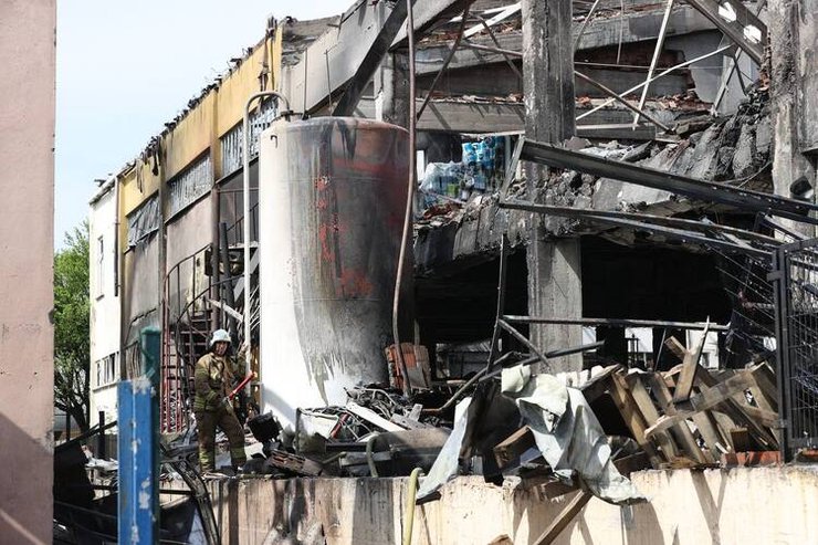взрыв в стамбуле, взрыв на заводе, стамбул, турция