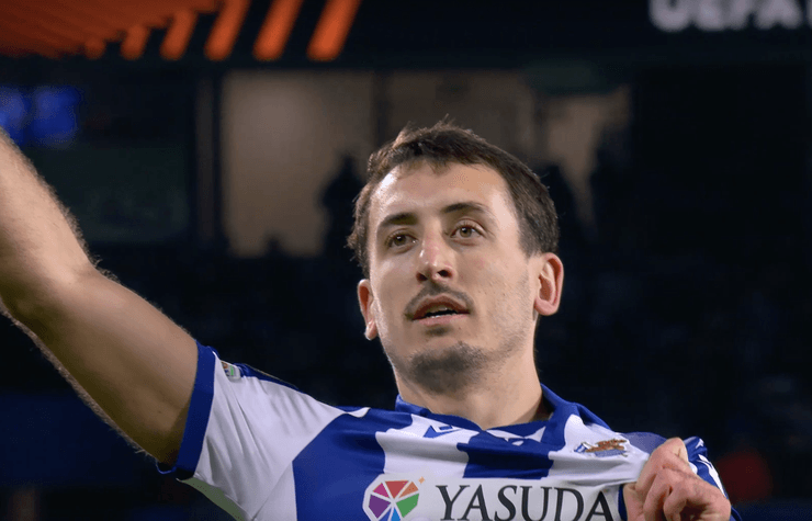 Оярсабаль, автора забитого мяча