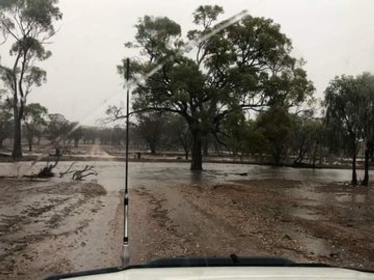 Дождь принес облегчение жителям Австралии