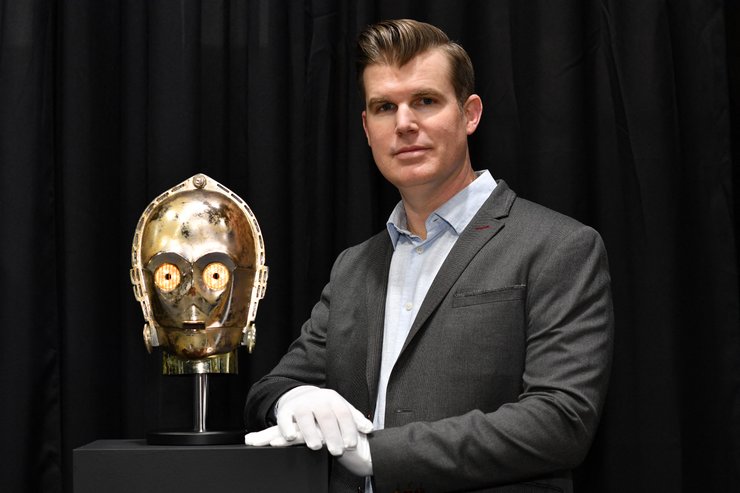 голова C-3PO, аукцион, лот