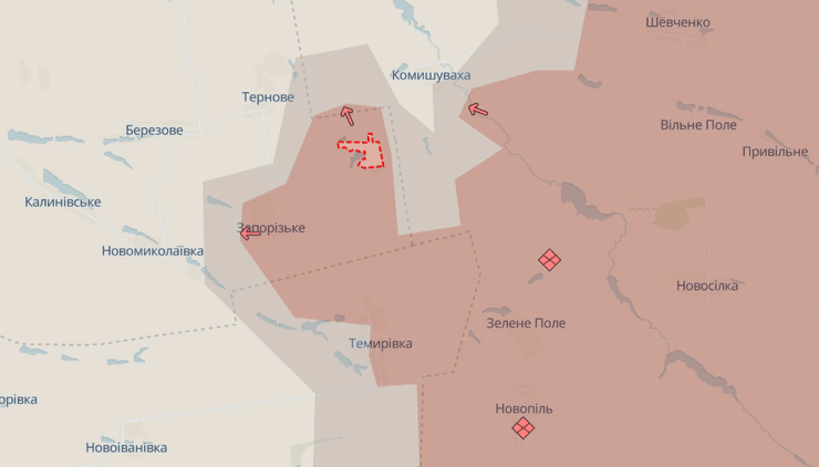 ЗС РФ увійшли в Дніпропетровську область