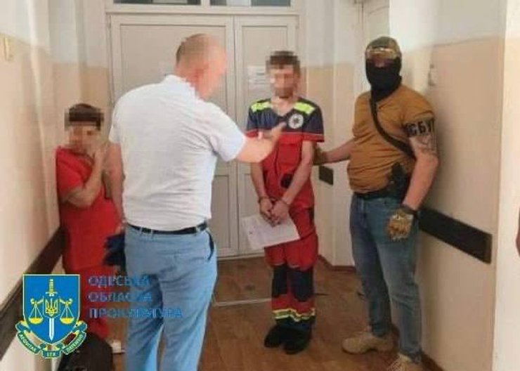 Задержание фельдшера в Одесской области