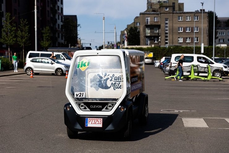 Беспилотники Clevon, беспилотные авто, беспилотная доставка, доставка продуктов, служба доставки