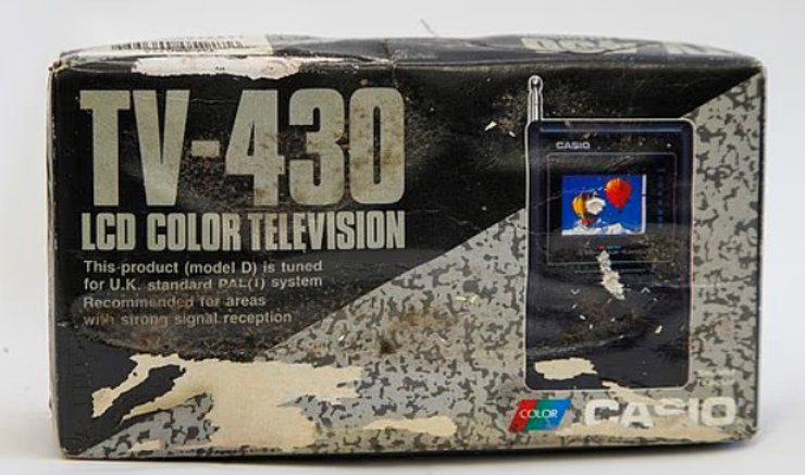Портативный цветной телевизор Casio портативный цветной телевизор
