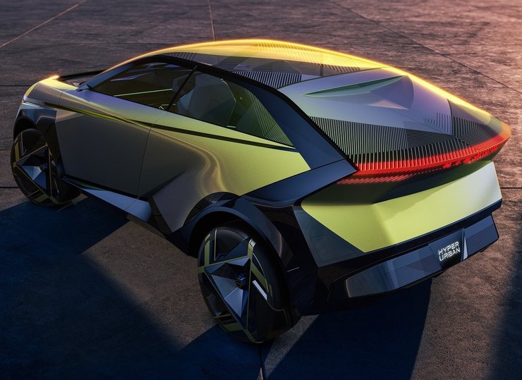 Nissan Hyper Urban, электромобиль Nissan, кроссовер Nissan